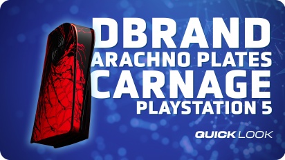 dbrand Arachnoplates Carnage for PlayStation 5 (Quick Look) - Laat er een bloedbad zijn